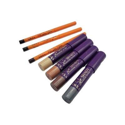 Kim Gravel L.W.Y.A  SO SHADY Shadow Stick & Liner 7 PC Wardrobe Dazzle Me Eyes