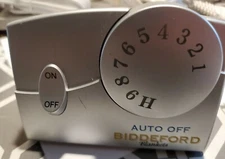 Biddeford Blankets TC11BA Electric Heated Blanket Control 4 Prong SILVER