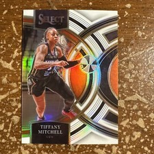2024 Panini Select WNBA Premire White Prizm Tiffany Mitchell /99 Suns