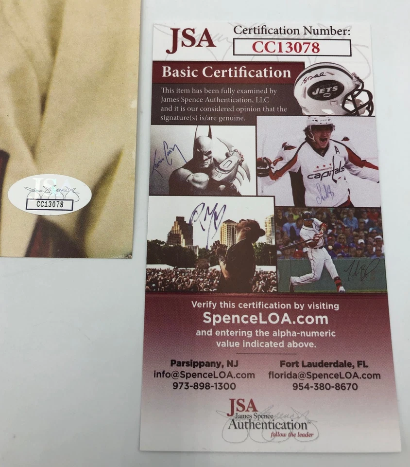 Lou Boudreau Cleveland Indians Autograph Signed JSA Authentic 8 1/2"x11" Photo - Image 4 of 4