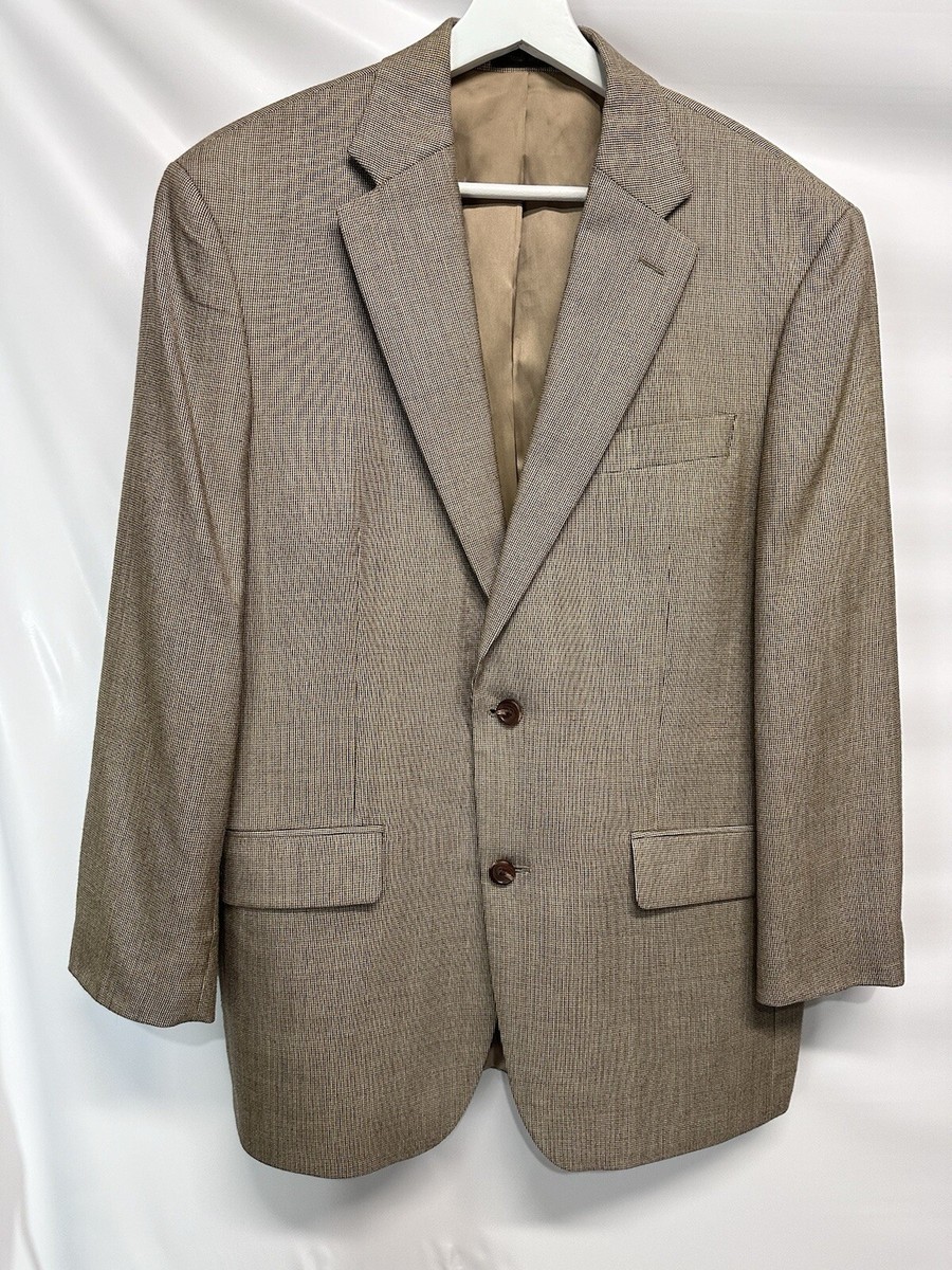 ジャケット・アウター POLO RALPH LAUREN/tweed sports coat/RRL Ralph Lauren 41 Long Houndstooth Blazer Jacket RRL Coat Polo