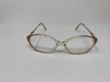 TRES JOLIE EYEWEAR 29 CASHMERE OPAL 52/16/130 BROWN CRYSTAL FLEX HINGE BE31