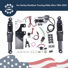 Rear Air Ride Suspension Set Fits Harley Touring Electra Street Glide 1994-2023