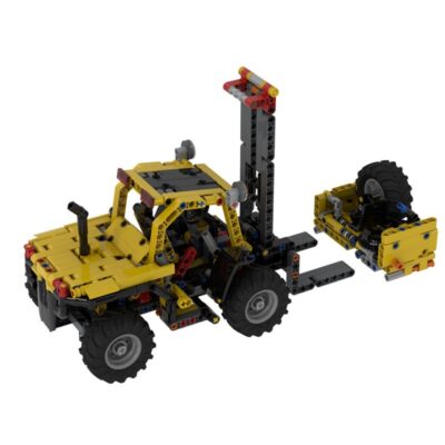 MOC-74506 All-terrain Forklift: An Alternative Build 631 Stück Bausets