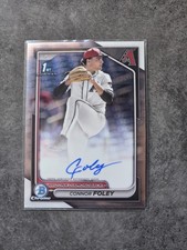 2024 Bowman Draft - Chrome Prospect Autographs Connor Foley #CPA-CF RC