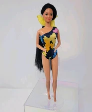 1985 Mattel TROPICAL MIKO Hawaiian Asian Barbie Doll #2056 w/ Swimsuit RARE