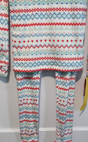 Wondershop Fair Isle Kids Unisex Super Soft Pajama Set Size 8 - Picture 9 of 9