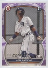 2023 Bowman Prospects Purple Pattern 136/199 Abel Bastidas #BP-113 11s9