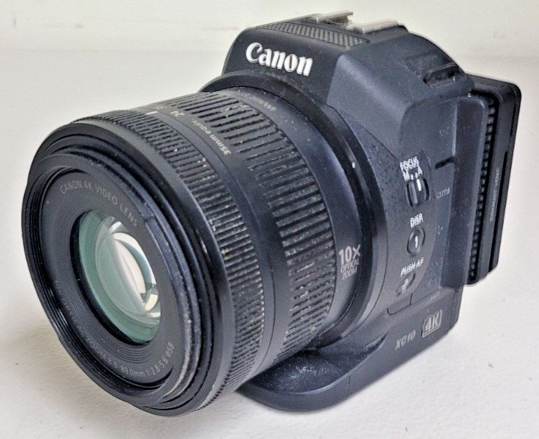 FOR PARTS - Canon XC10 Camcorder, Does not Power On, Good Physical Condition