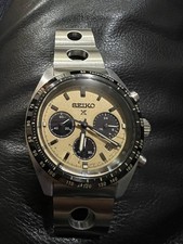 SEIKO Prospex Speedtimer Solar CHRONO 39MM Yellow Dial Men's Watch SSC817 6