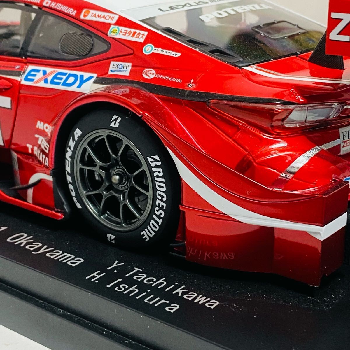 【超希少】1/18 EBBRO ZENT CERUMO RC F 2015 EBBRO 1/18 LEXUS RC F SUPER GT500 2015 Rd.1 Okayama ZENT