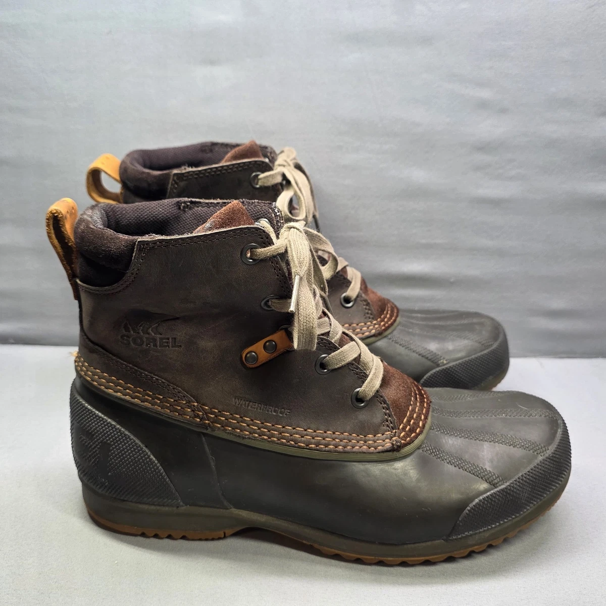 SOREL Mens Duck winter/waterproof boots, Mens 10.5; Removable liners;  WARM SOREL Duck Boots Mens | eBay main image 2