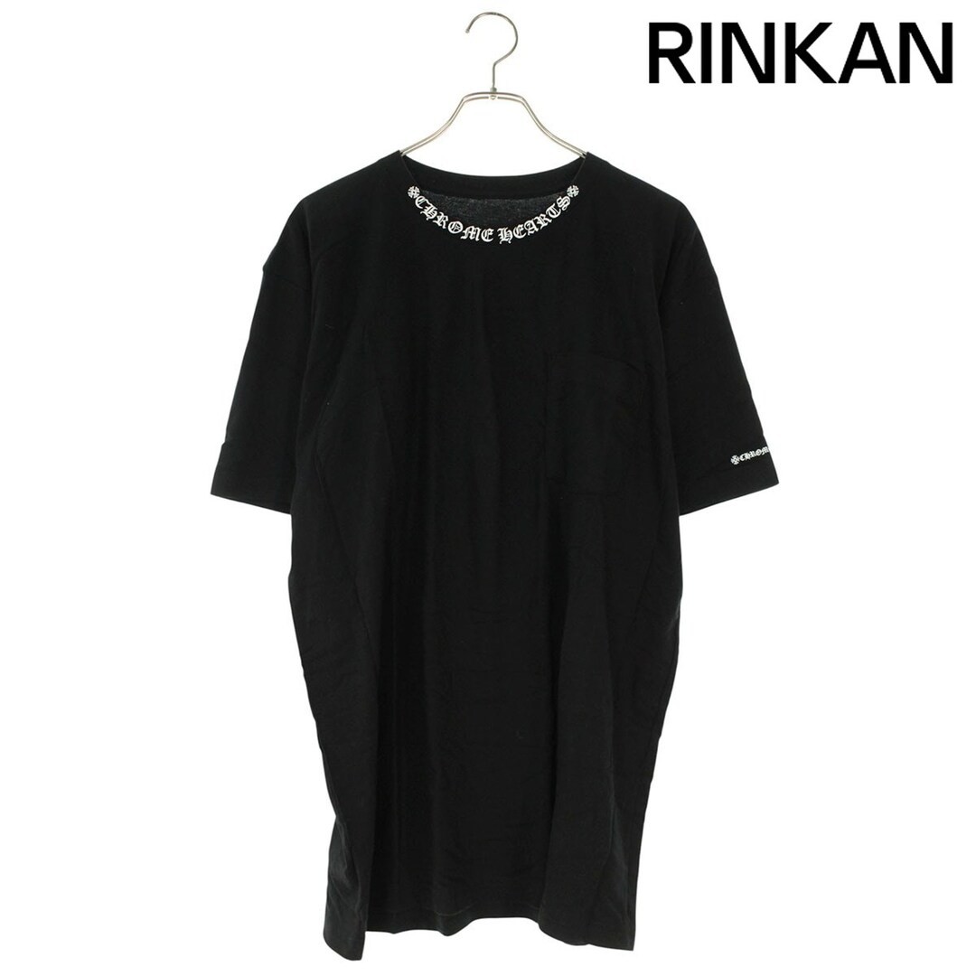 Chrome Hearts CH T-SHRT 1 Neck Logo Print T Shirt Mens XL Used c30399db4fb96aef5