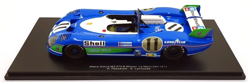 Spark 1/18 Scale 18LM73 - Matra Simca MS 670 B #11 1st Le Mans 24h 1973 - Image 4 of 4