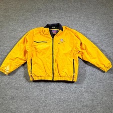 VTG Dunbrooke Sport Union Pacific Railroad Millennium Bound Jacket Men XL Yellow