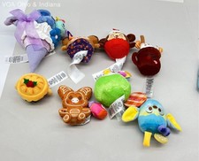 Disney Munchlings Mini Plush Lot 8 Pieces Mixed Characters Mickey Stitch