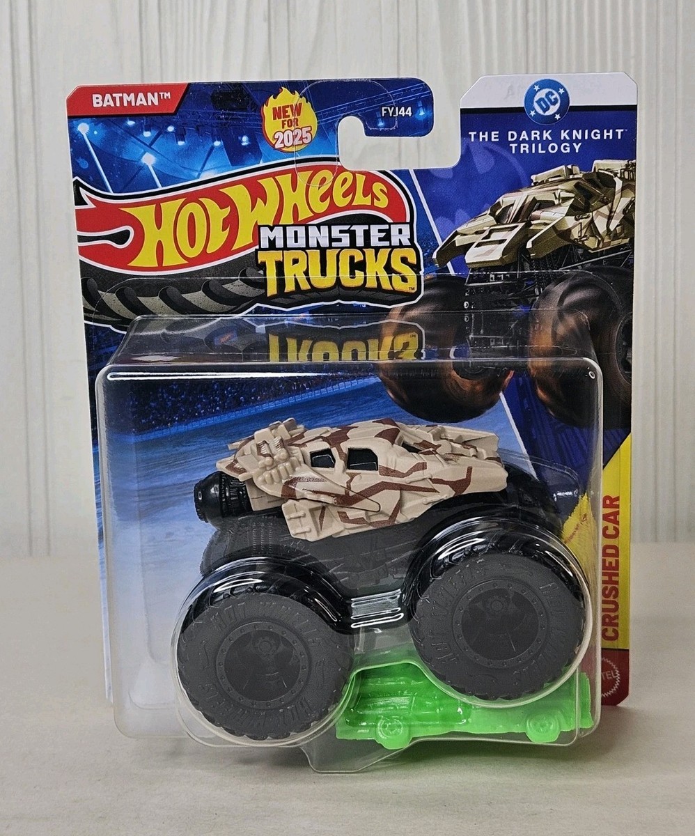Hot Wheels Monster Trucks Batman The Dark Knight Trilogy DC Camo