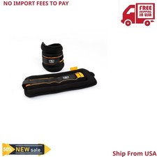Athletic Works 5lb Pair Ankle  Wrist Weights 2pcs, Each One is 2.5LBS New