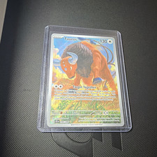 Paldean Tauros 218/193 Paldea Evolved Illustration Rare Holo 130 HP English on eBay
