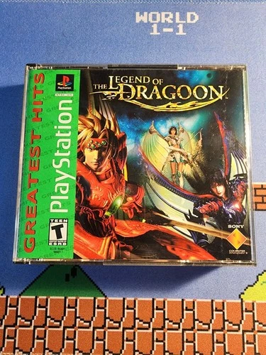 The Legend Of Dragoon  (PlayStation 1 PS1, 2000) Complete CIB Manual TESTED