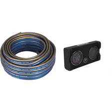 Kicker 48TRTP82  Comp RT 8" Subwoofer Enclosure Package w/ Speaker Wire Bundle