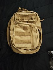 Rothco Army brown Shoulder Back Pack Medium Size Pre Owned