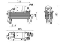Mahle Kondensator, Klimaanlage AC 960 000P FüR BMW