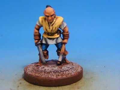 Citadel Warhammer Fantasy D&D Buccaneer / Berserker Well-Painted 25mm Metal OOP