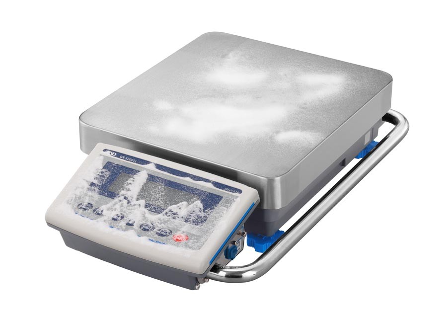 A&D GX-102000L Dual Range Precision Industrial Balance, 102 kg Capacity x 1 g thumbnail 4