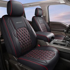 2007-2017 Wrangler Jk Seat Covers 2 Door Full Set Blackred