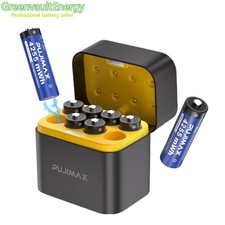 PUJIMAX 4255mWh AA 1.5V High Capacity Rechargeable Lithium Batteries  Charger