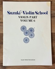 Used - Suzuki Violin School Violin Part Volume 6 Suzuki Method International