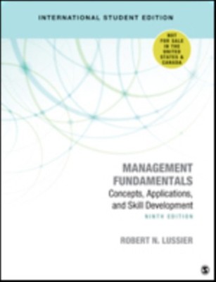 MANAGEMENT FUNDAMENTALS INTERNATIONAL ST by Robert N. Lussier Paperback Business