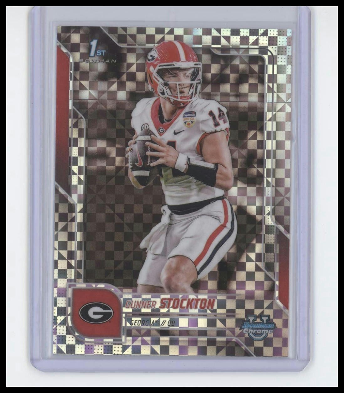 2025 Topps Bowman Chrome U - Gunner Stockton X-Fractor #131