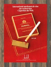 Dunhill tobacco - Reklame Werbeanzeige Original-Werbung 1975
