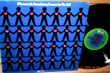 PHAROAH SANDERS: LOVE IN US ALL US 1st PRESS 1974 IMPULSE ASD 9280 OIS QUADRO NM