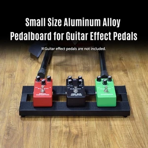 Petit effet de guitare Pedal Board Portable avec sac de transport facile à utiliser