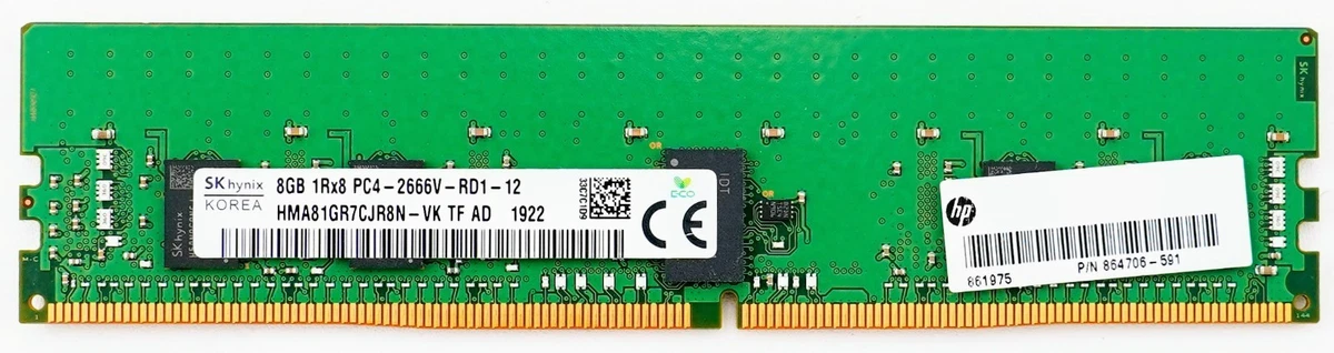 SK hynix Computer PC4-21300 (DDR4-2666) Bus Speed Memory (RAM) for