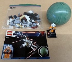 LEGO Star Wars 9677 X-wing Starfighter & Yavin 4 1 Minifigure 77 Pieces No Box
