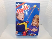 100% COMPLETE 1986 Ideal Games Tip It Great S...