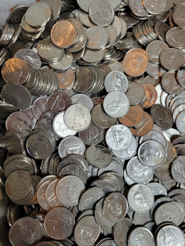 25lbs. Post 1960s - Canadian Nickels - Item #9250