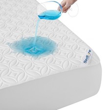 Waterproof Mattress Protector, California King Size Noiseless Mattress Pad With
