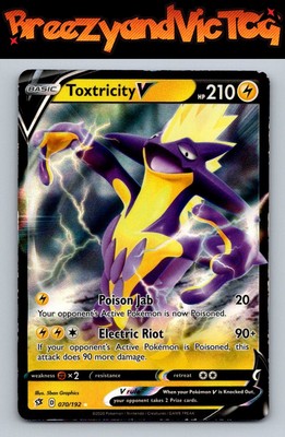 Toxtricity V 070/192 SWSH02: Rebel Clash Pokemon