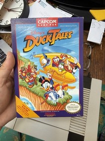 Disney's DuckTales (Nintendo NES, 1989) Complete with Manual CIB Tested