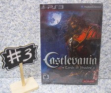 Video Game PS3 Castlevania Lords of Shadow Limited Edition NEW SEALED #3 see pix