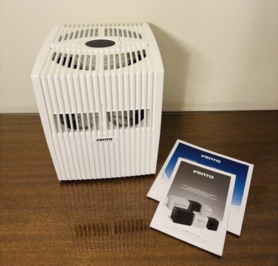Venta LW15 Comfort Plus Humidifier in White - Filter-Free Evaporative Humidifier