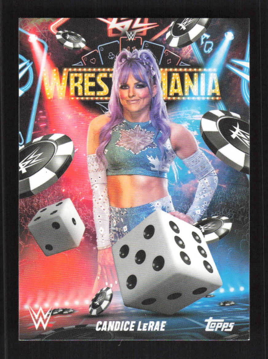 Candice LeRae 2025 Topps WWE WrestleMania 41 (Las Vegas Exclusive