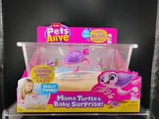 Zuru Pets Alive Mama Turtle Baby Surprise Interactive Toy