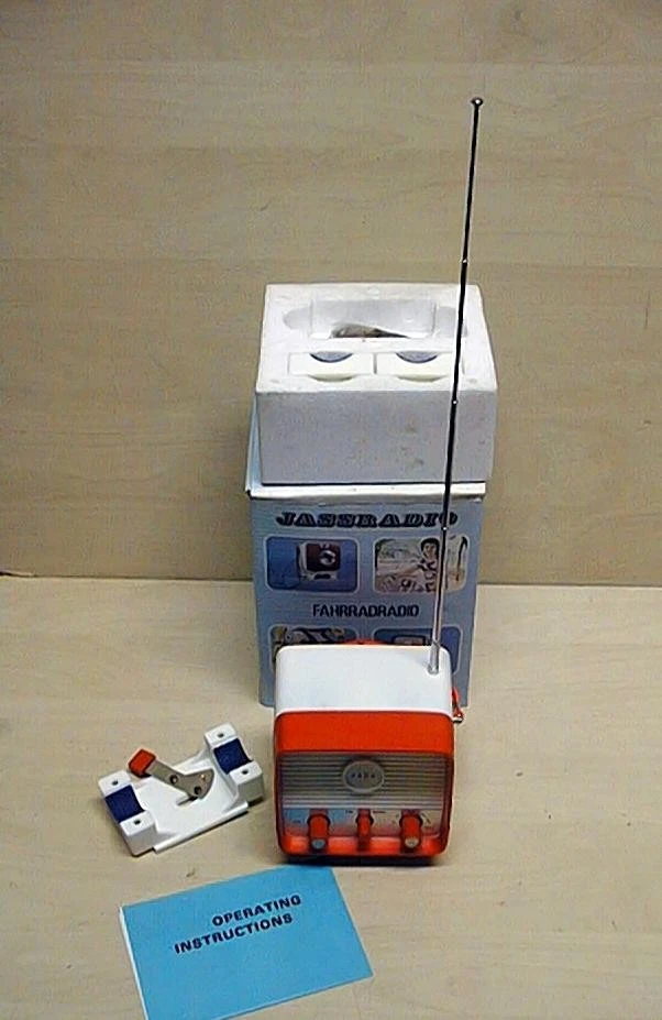 1970er Jahre Made in Hong-Kong Fahrradradio JASSRADIO model 9615 für Bonanzarad - Bild 4 von 4