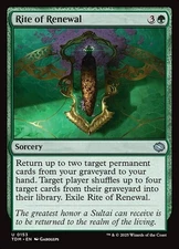 2x Rite of Renewal TDM NM MTG